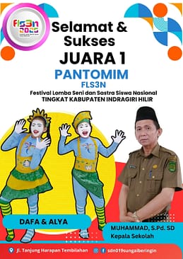 SDN 019 Sungai Beringin Menang FLS2N 2025