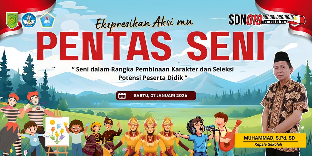 Pentas Seni SDN 019 Sungai Beringin Tembilahan: Seleksi Resmi Menuju FLS3N 2026